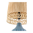 Contract furniture - Woven Seagrass Ceramic Table Lamp (Set of 2) - www.oroatrade.com