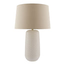 Contract furniture - Cream Painted Ceramic Table Lamp - www.oroatrade.com