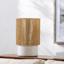 Contract furniture - Beige Paper Accent Table Lamp - www.oroatrade.com