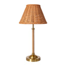 Contract furniture - Tan Rattan Accent Table Lamp - www.oroatrade.com