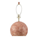 Contract furniture - Pleated Linen Cement Table Lamp - www.oroatrade.com