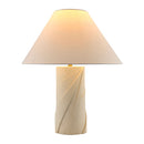 Hospitality furniture - White Concrete Cotton Table Lamp - www.oroatrade.com