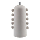 Modern European furniture - Linen Glazed Ceramic Table Lamp - www.oroatrade.com