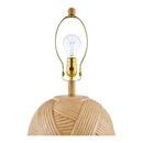 Contract furniture - Cream Ceramic Accent Table Lamp - www.oroatrade.com
