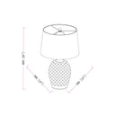 Contract furniture - Green Cement Accent Table Lamp S - www.oroatrade.com