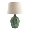Contract furniture - Green Cement Accent Table Lamp S - www.oroatrade.com