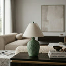Contract furniture - Green Cement Accent Table Lamp L - www.oroatrade.com