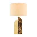 Contract furniture - Black Marble Accent Table Lamp - www.oroatrade.com