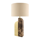 Contract furniture - Black Marble Accent Table Lamp - www.oroatrade.com