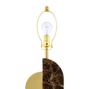 Contract furniture - Black Marble Accent Table Lamp - www.oroatrade.com