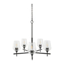 Modern European furniture - 5-Light Glass Chandelier - www.oroatrade.com