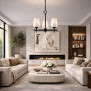 Hospitality furniture - Glass 3-Light Chandelier - www.oroatrade.com