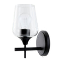 Modern European furniture - Black Framed Glass Wall Lamp - www.oroatrade.com