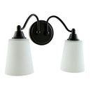 Contract furniture - Glass Shades 2-Light Wall Lamp - www.oroatrade.com