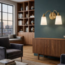Contract furniture - Glass Shades 2-Light Wall Lamp - www.oroatrade.com