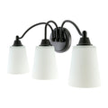 Contract furniture - Glass Shades 3-Light Wall Lamp - www.oroatrade.com