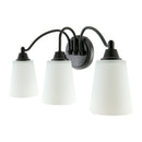 Contract furniture - Glass Shades 3-Light Wall Lamp - www.oroatrade.com