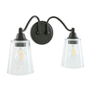 Contract furniture - Glass Shades 2-Light Wall Lamp - www.oroatrade.com