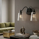 Contract furniture - Glass Shades 2-Light Wall Lamp - www.oroatrade.com