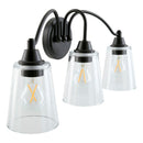 Contract furniture - Glass Shades 3-Light Wall Lamp - www.oroatrade.com