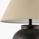 Hospitality furniture - Ceramic Beige Linen Table Lamp - www.oroatrade.com