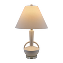 Hospitality furniture - Empire Linen Ceramic Table Lamp - www.oroatrade.com