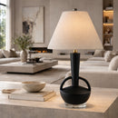 Hospitality furniture - Empire Linen Ceramic Table Lamp - www.oroatrade.com