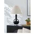Hospitality furniture - Empire Linen Ceramic Table Lamp - www.oroatrade.com