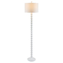 Contract furniture - Painted White Accent Floor Lamp - www.oroatrade.com