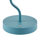 Hospitality furniture - Blue Wavy Accent Table Lamp - www.oroatrade.com
