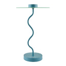 Hospitality furniture - Blue Wavy Accent Table Lamp - www.oroatrade.com