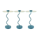 Hospitality furniture - Blue Wavy Accent Table Lamp - www.oroatrade.com