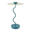 Hospitality furniture - Blue Wavy Accent Table Lamp - www.oroatrade.com