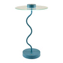 Hospitality furniture - Blue Wavy Accent Table Lamp - www.oroatrade.com