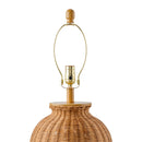 Modern European furniture - Brown Rattan Accent Table Lamp - www.oroatrade.com