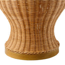Modern European furniture - Brown Rattan Accent Table Lamp - www.oroatrade.com