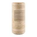 Contract furniture - Beige Travertine Accent Table Lamp - www.oroatrade.com