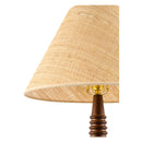 Contract furniture - Brown Linen Accent Table Lamp - www.oroatrade.com