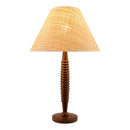 Contract furniture - Brown Linen Accent Table Lamp - www.oroatrade.com