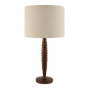 Contract furniture - Beige Linen Accent Table Lamp - www.oroatrade.com