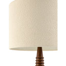 Contract furniture - Beige Linen Accent Table Lamp - www.oroatrade.com