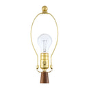 Contract furniture - Beige Linen Accent Table Lamp - www.oroatrade.com