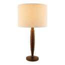 Contract furniture - Beige Linen Accent Table Lamp - www.oroatrade.com