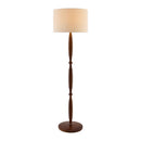 Contract furniture - Beige Linen Accent Floor Lamp - www.oroatrade.com
