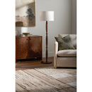 Contract furniture - Beige Linen Accent Floor Lamp - www.oroatrade.com