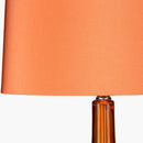 Modern European furniture - Orange Glass Accent Table Lamp - www.oroatrade.com