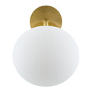 White Glass Wall Lamp | Kuda Home Zarion