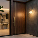 White Glass Wall Lamp | Kuda Home Zarion