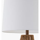 Contract furniture - Natural Rattan Accent Floor Lamp - www.oroatrade.com