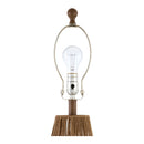 Contract furniture - Natural Rattan Accent Floor Lamp - www.oroatrade.com